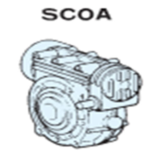 MHI HASEG Worm Gear Reducer SCOA100L-310
