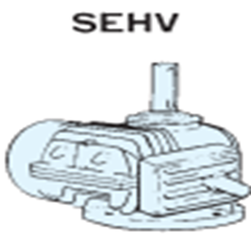 MHI HASEG Worm Gear Reducer SEHV100R-63