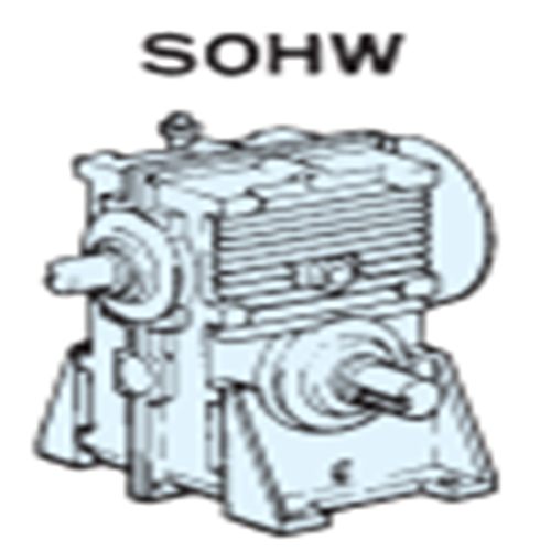 MHI HASEG Worm Gear Reducer SOHW65R-5
