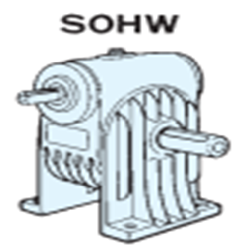 MHI HASEG Worm Gear Reducer SOHW65R-5