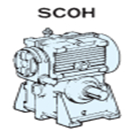 MHI HASEG Worm Gear Reducer SCOH100L-310