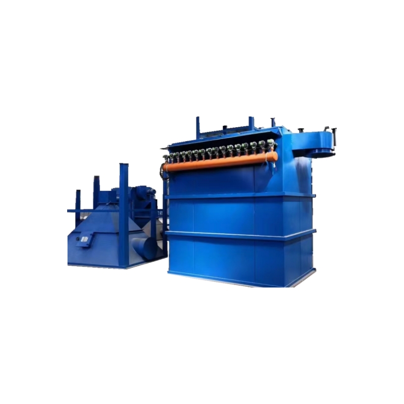 Industrial cyclone dust collector for scrap metal recycle line of rotary furnace or blast furnace