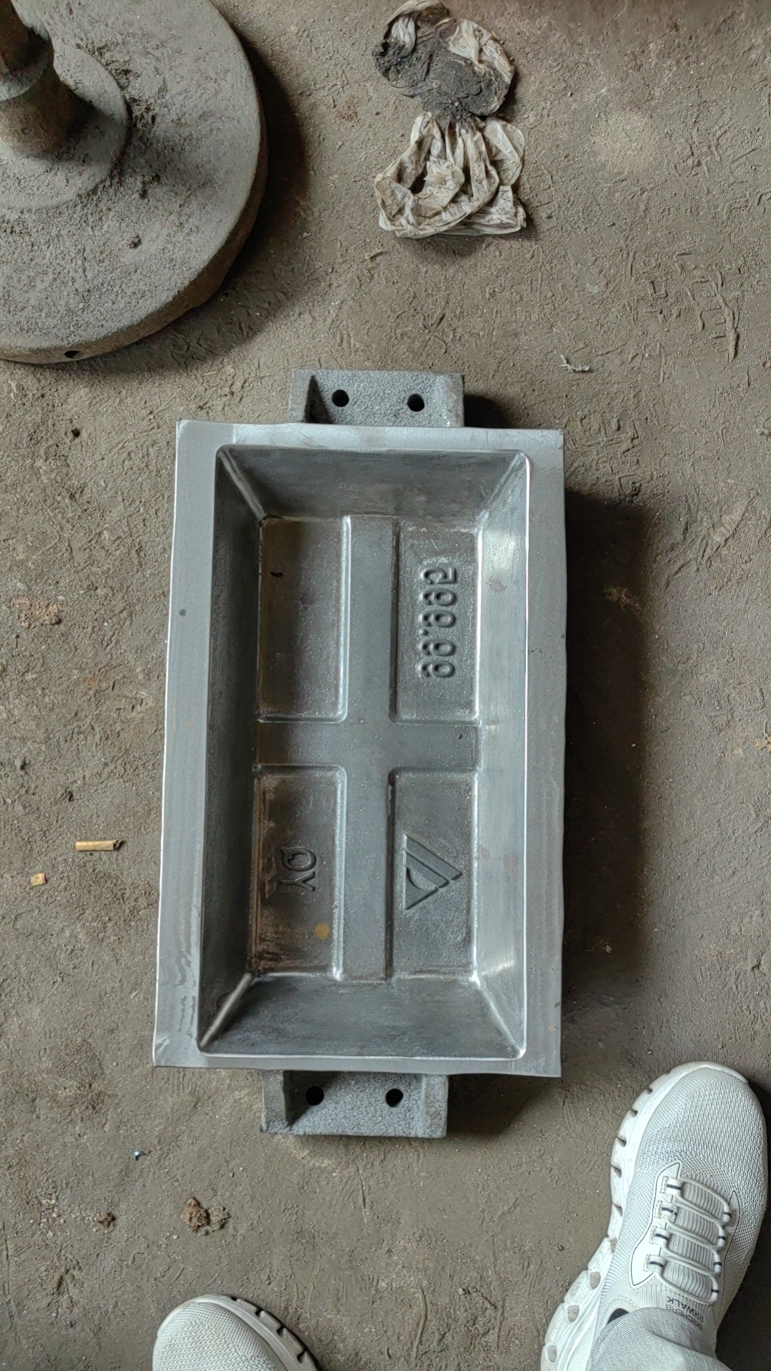 customized zinc ingot molds nonstandard parts of zinc concentrate recycle machine system 