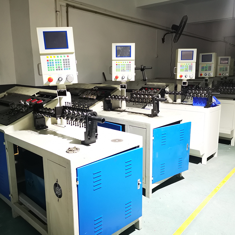 2D CNC Flat Wire Square Bending With Hole Punching Machine