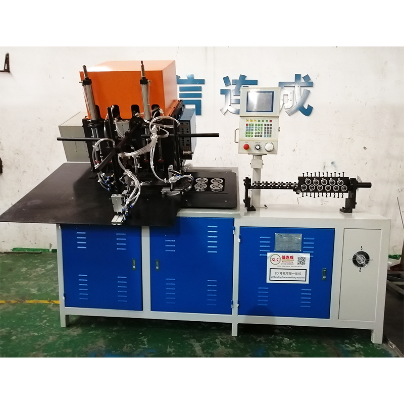 Automatic CNC 2D Wire Bending Forming Machine with Welding
