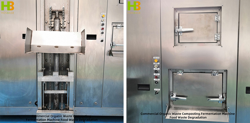 Commercial Organic Waste Composting Fermentation Machine Food Waste Degradation