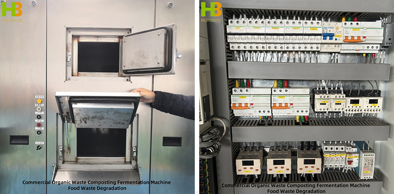 Commercial Organic Waste Composting Fermentation Machine Food Waste Degradation