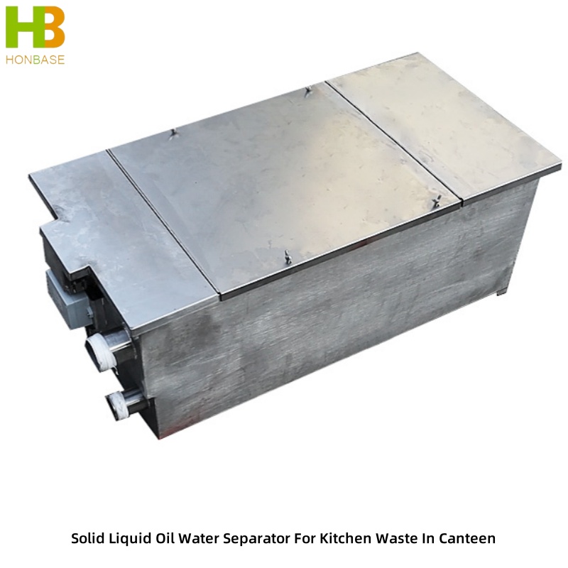 Solid Liquid Oil Water Separator For Kitchen Waste In Canteen