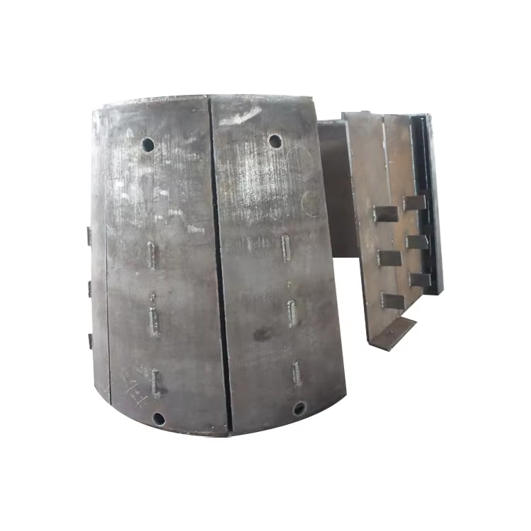 Heat-resistant Steel Made Scrap Metal Brass Copper Lead Aluminium small round type blast Melting Furnace