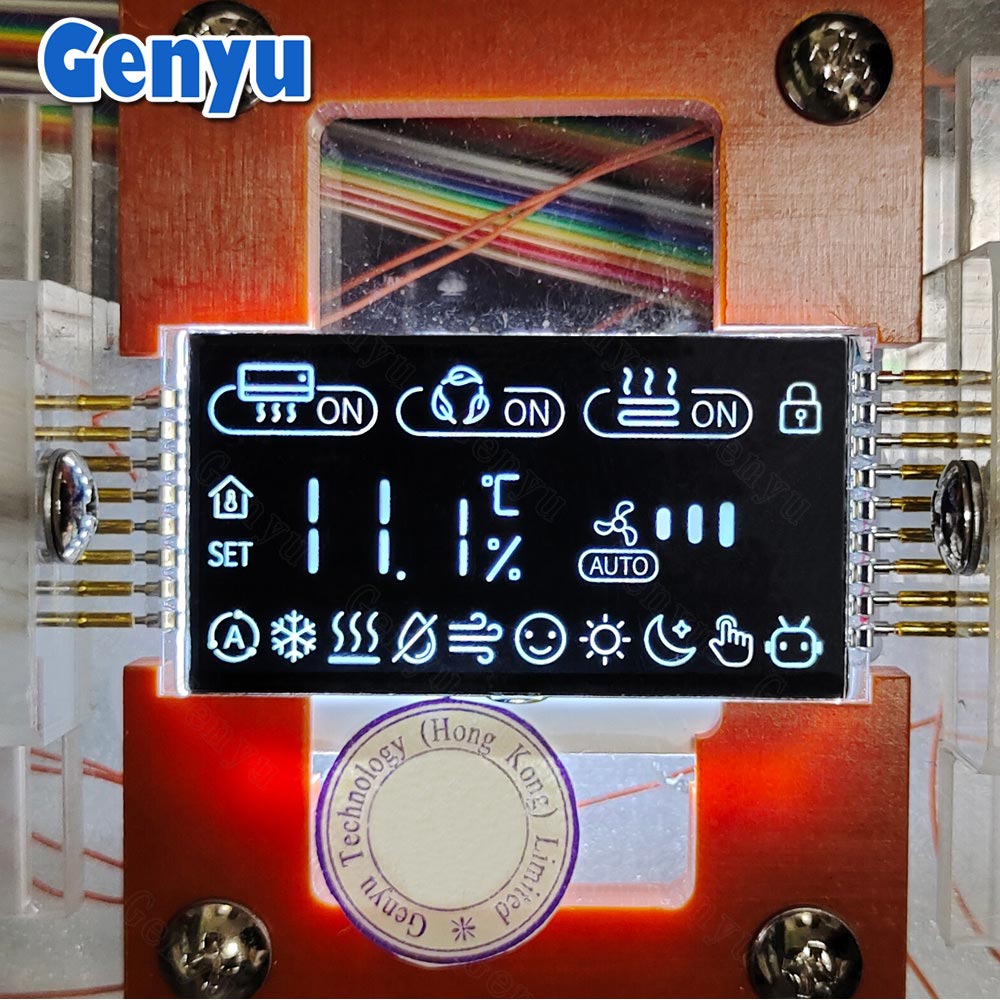 Custom Thermostat LCD Display