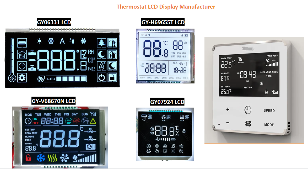 Thermostat LCD Display Factory