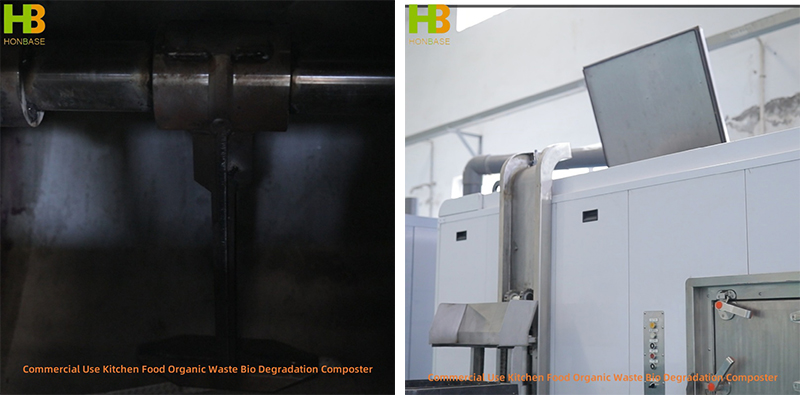 Commercial Use Kitchen Food Organic Waste Bio Degradation Composter