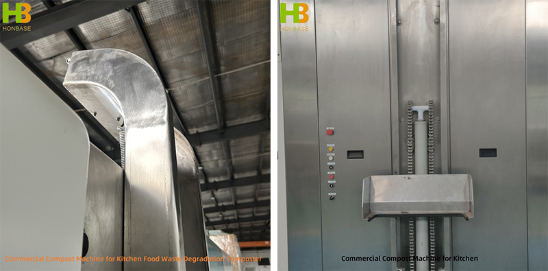 Commercial Compost Machine for Kitchen Food Waste Degradation Composter