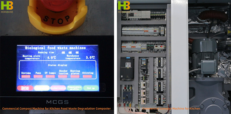 Commercial Compost Machine for Kitchen Food Waste Degradation Composter