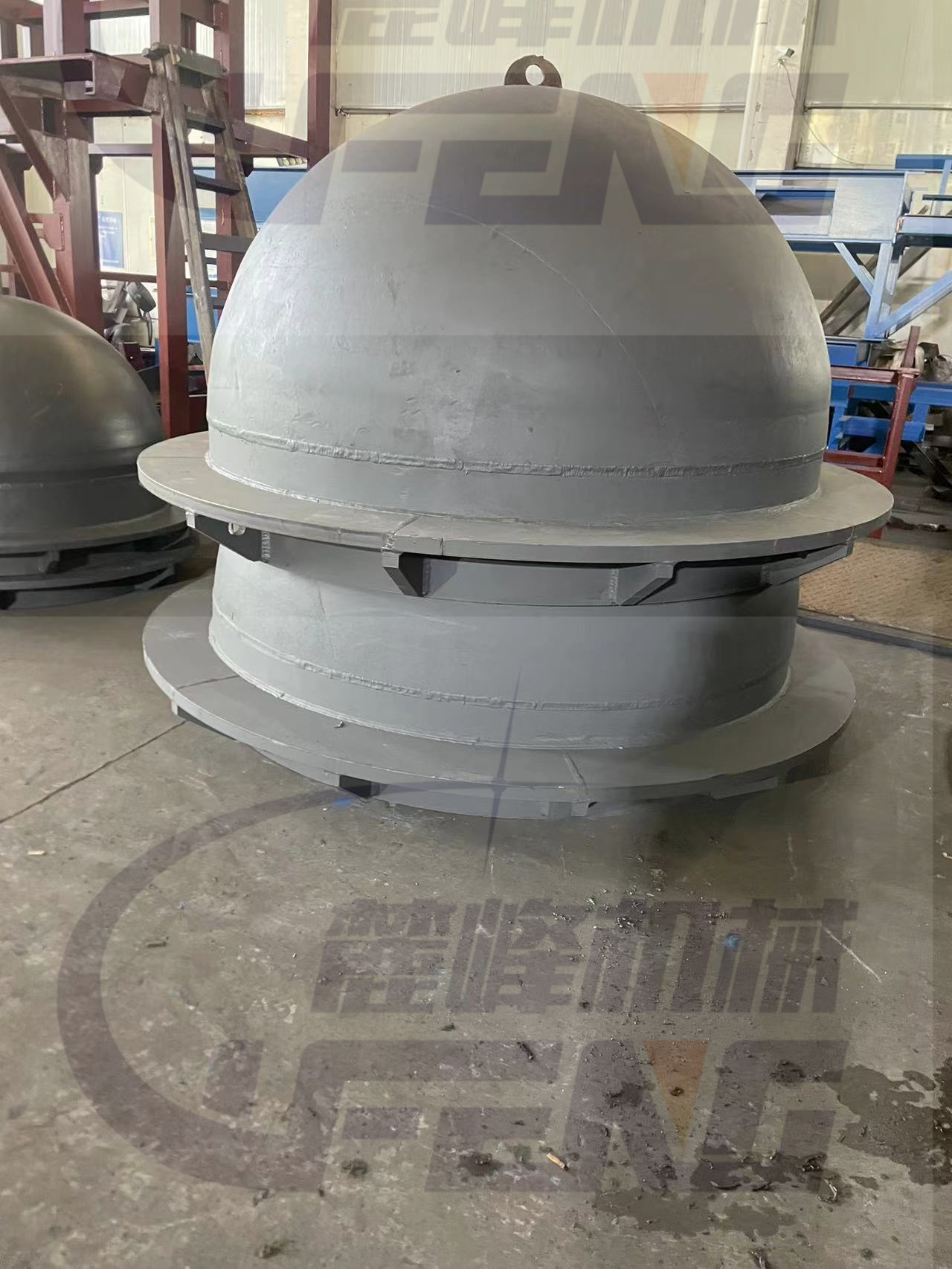 customized size of 2T 5T 10T 15T 20T 30T 50T lead refining pot lead kettle for lead battery recycling furnace machine