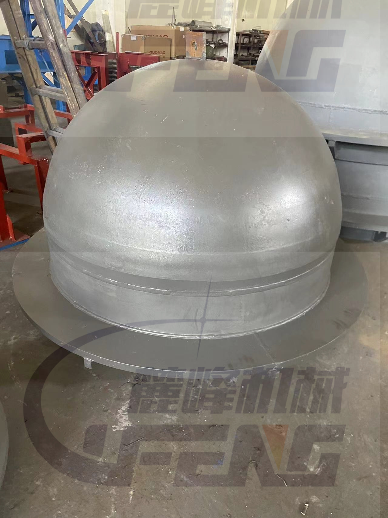 customized size of 2T 5T 10T 15T 20T 30T 50T lead refining pot lead kettle for lead battery recycling furnace machine