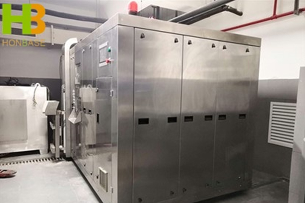 Honbase Kunshan Administrative Service Center 500kg Kitchen Waste Treatment Equipment Installed