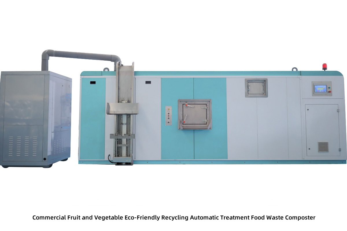 Commercial Fruit and Vegetable Eco-Friendly Recycling Automatic Treatment Food Waste Composter