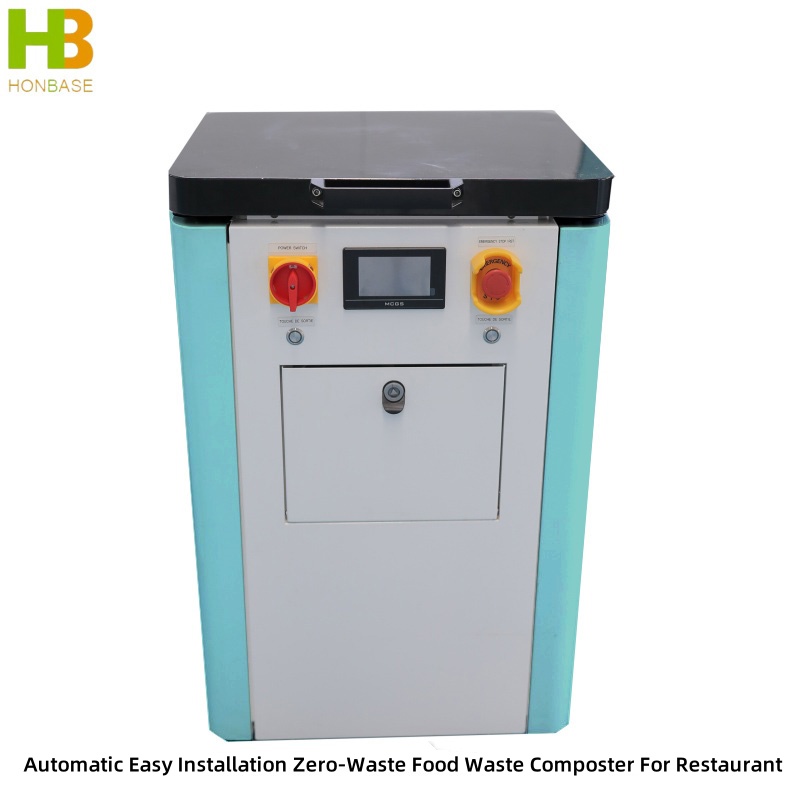 Automatic Easy Installation Zero-Waste Food Waste Composter For Restaurant