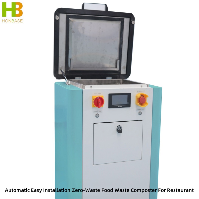 Automatic Easy Installation Zero-Waste Food Waste Composter For Restaurant