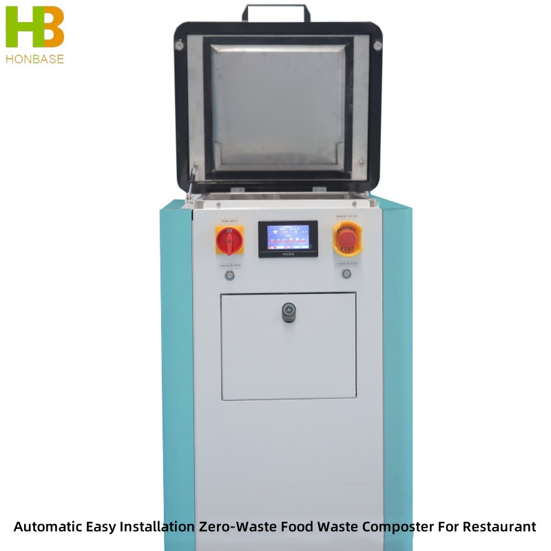 Automatic Easy Installation Zero-Waste Food Waste Composter For Restaurant