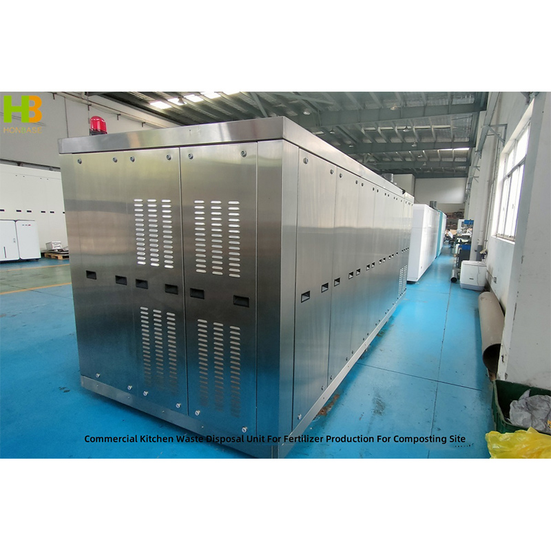 Commercial Kitchen Waste Disposal Unit For Fertilizer Production For Composting Site