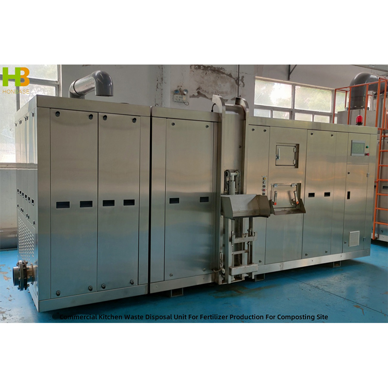 Commercial Kitchen Waste Disposal Unit For Fertilizer Production For Composting Site