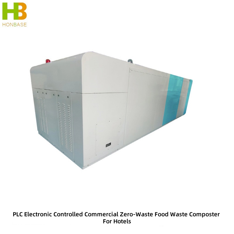 PLC Electronic Controlled Commercial Zero-Waste Food Waste Composter For Hotels