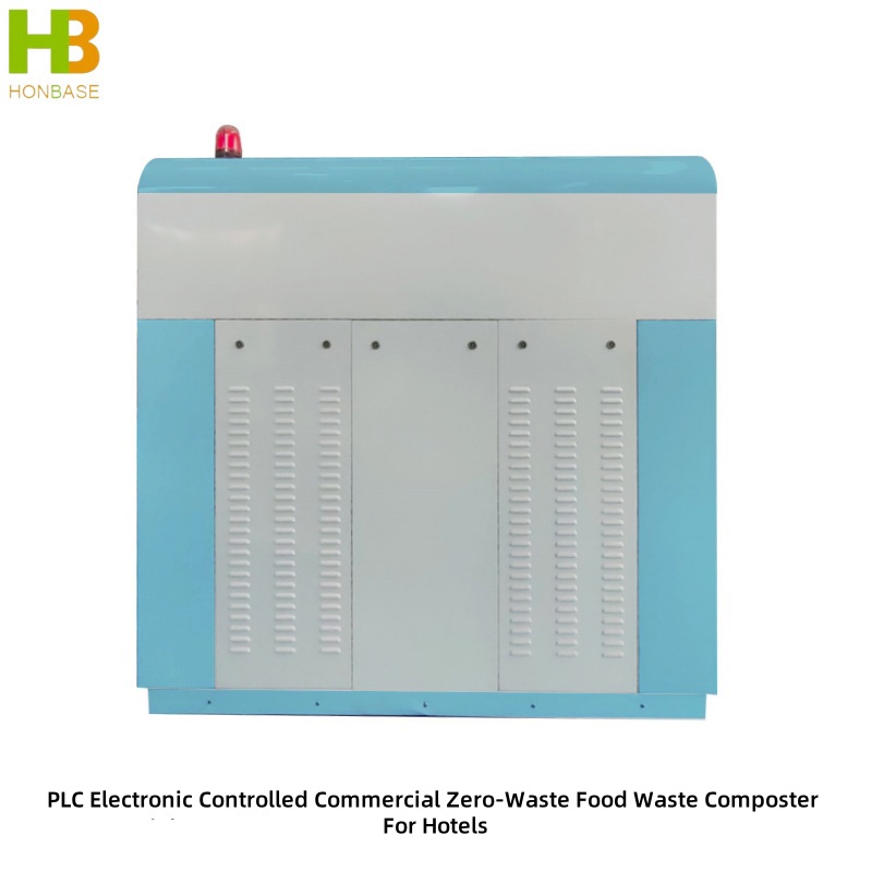 PLC Electronic Controlled Commercial Zero-Waste Food Waste Composter For Hotels