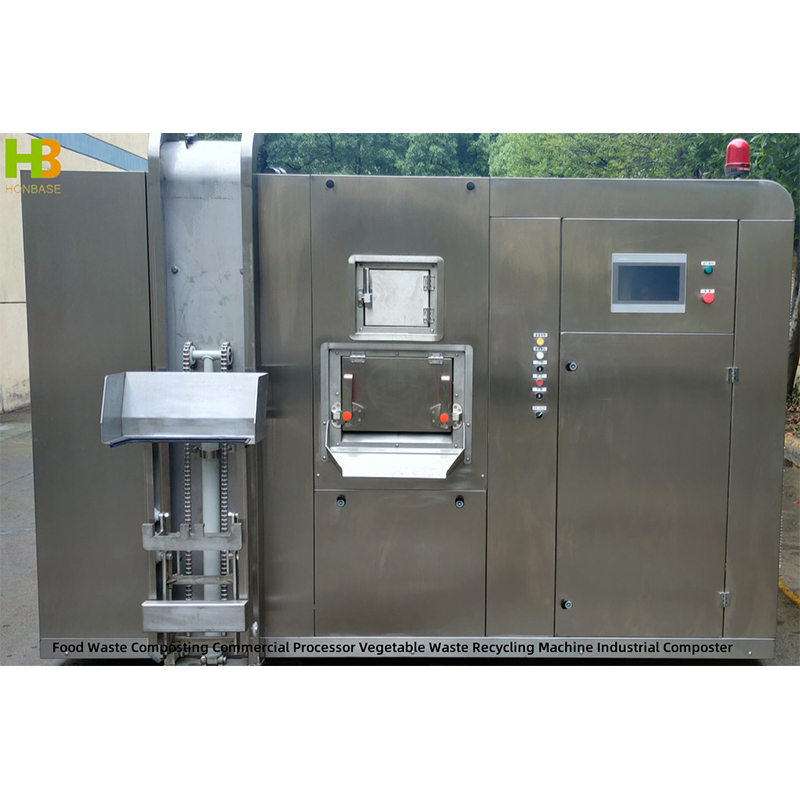 Food Waste Composting Commercial Processor Vegetable Waste Recycling Machine Industrial Composter