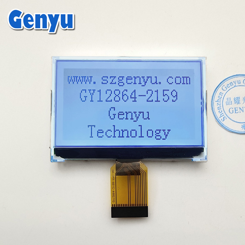 2.7 inch 128x64 COG LCD Monochrome Display