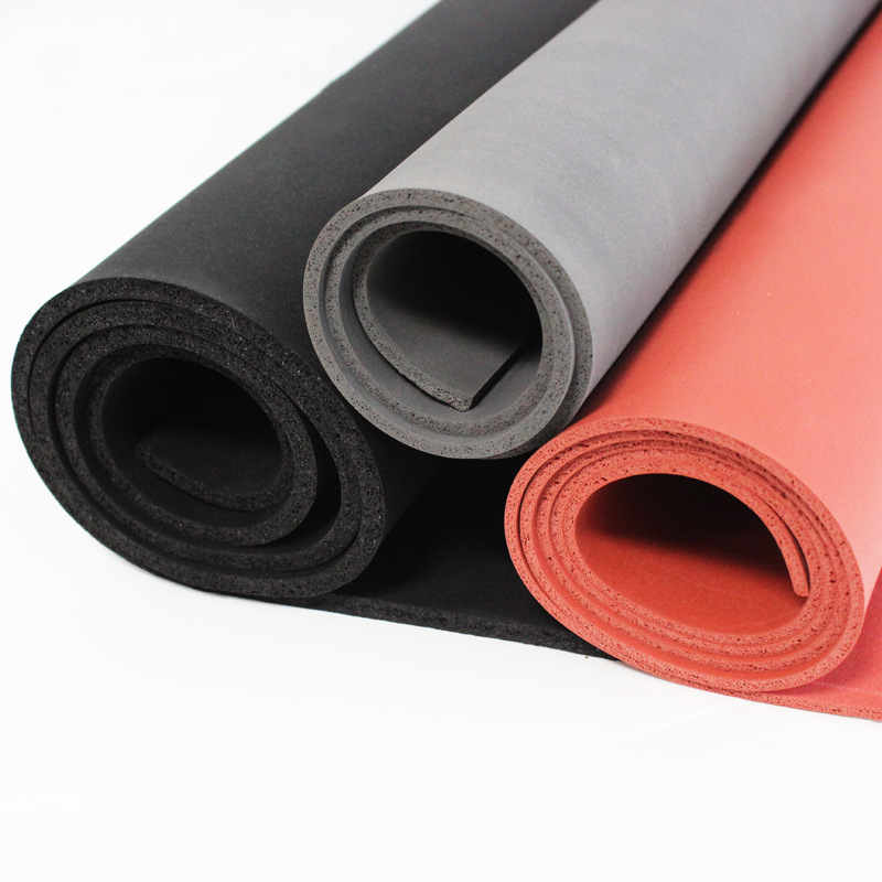 Custom Size Silicone Sponge Foam Rubber Seal Strip High Temperature Resistant Silicone Foam