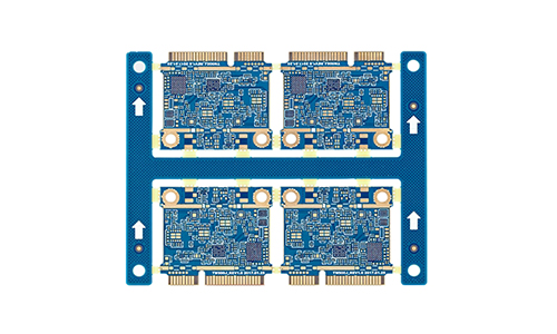  10-Layer 3-Level HDI Gold Finger PCB 