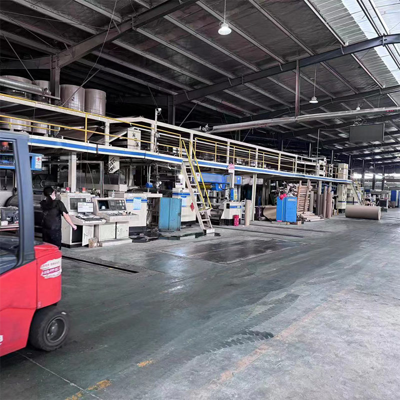 Used 7 Layer Corrugated Production Line