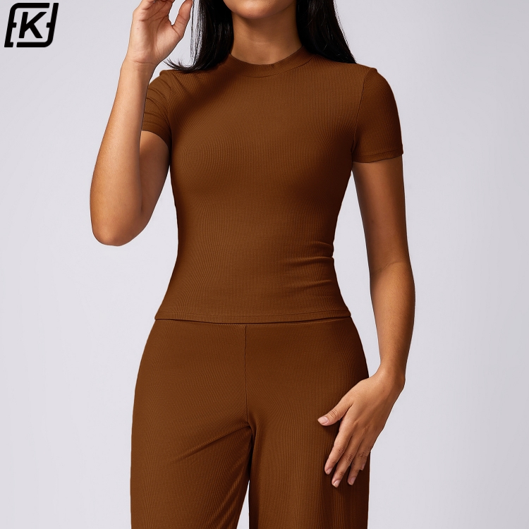 Women's Fleece Lined Yoga Tops