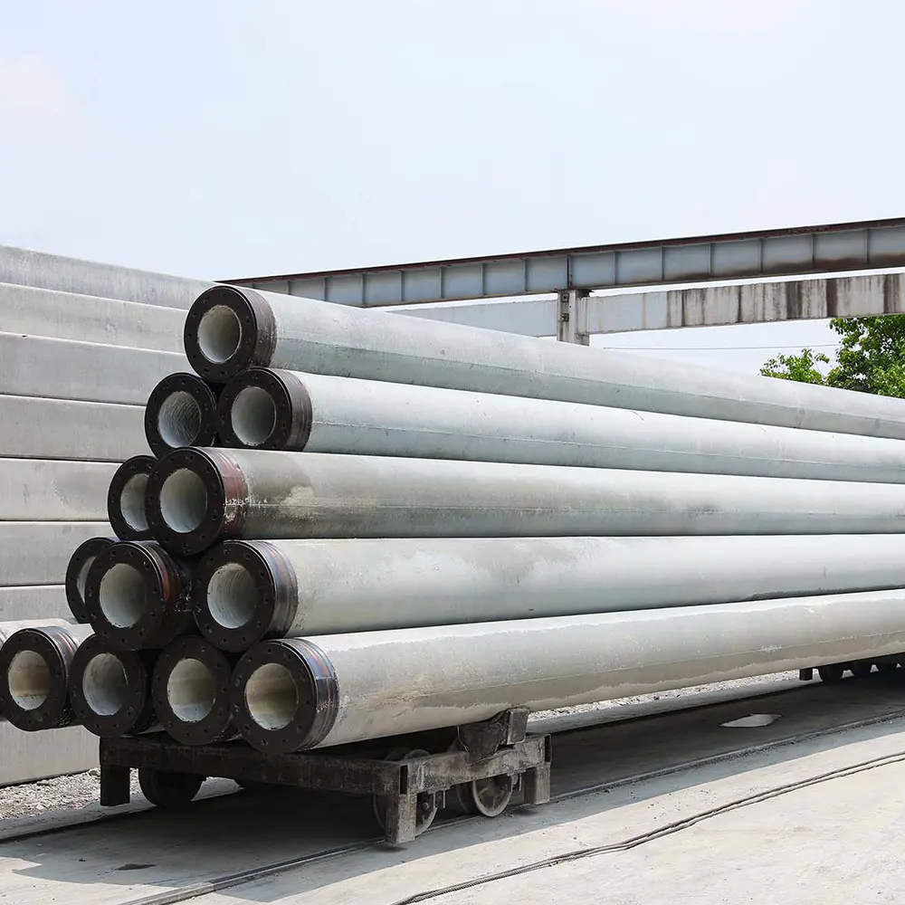 Steel mold for prefabricated concrete spun pile using pre-tension method