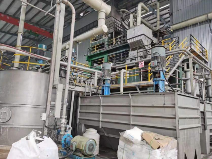 50T per day automatic crusher and sorting system for scrap lead battery recycle machine 