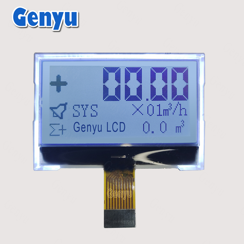 2.15 inch 128x64 Graphic Display COG LCD For Alarm Equipment