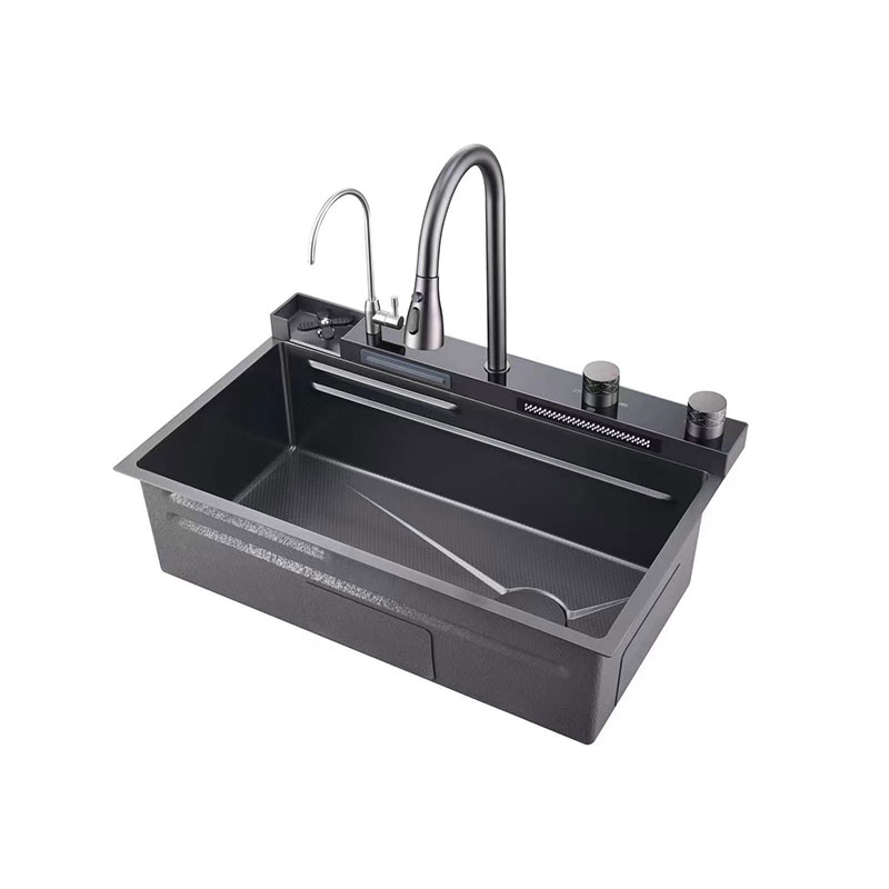 Multi-functional kitchen sink with Cup Washer