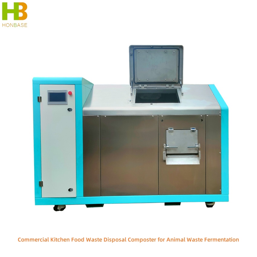 Commercial Kitchen Food Waste Disposal Composter for Animal Waste Fermentation