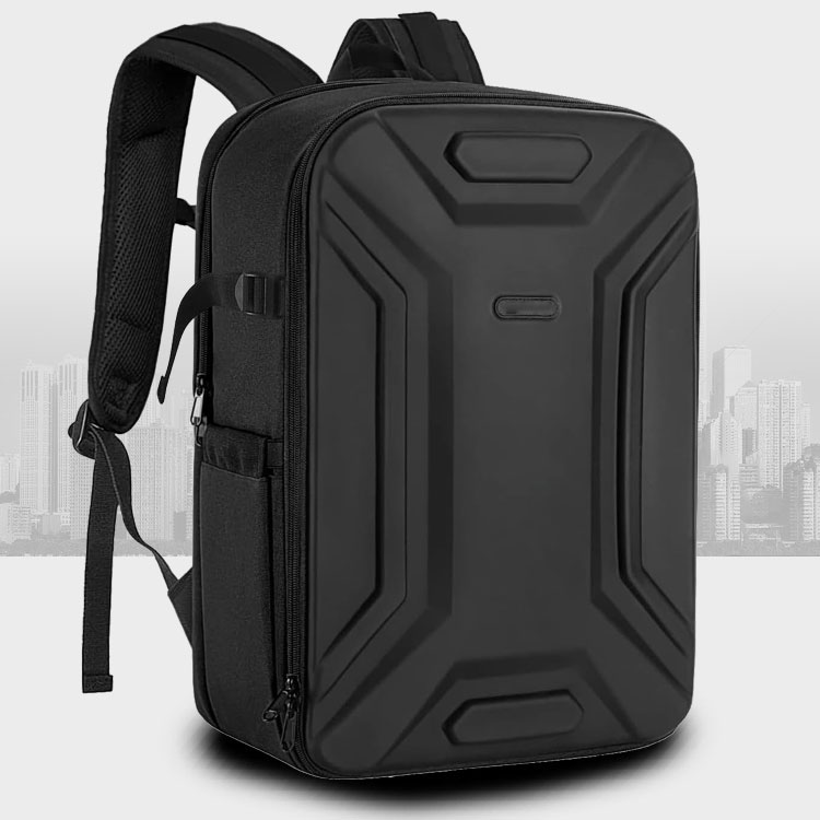 Customized SLR Camera Drone Backpack Shoulder Bag EVA Hard Shell case OEM