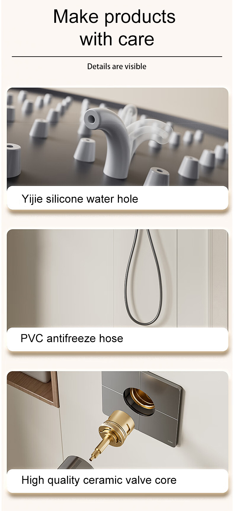 Thermostatic Concealed Shower Set