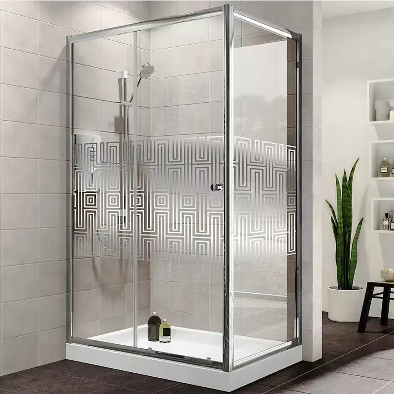 Patterned Design Decorative Glass for Shower Room