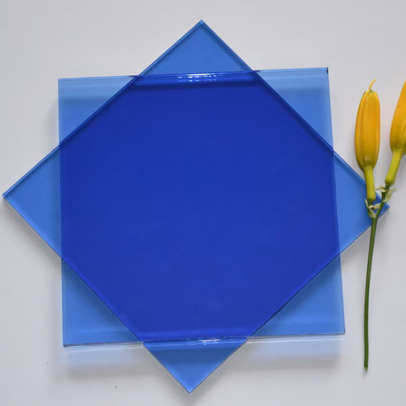 Blue Glass Tempered Glass
