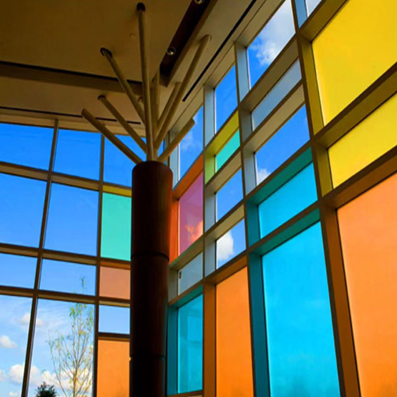 Building Tinted Single Decorative Glass