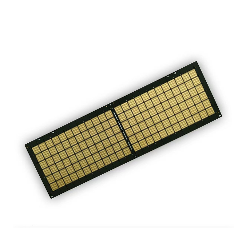 4-Layer Black Solder Mask IC Carrier PCB