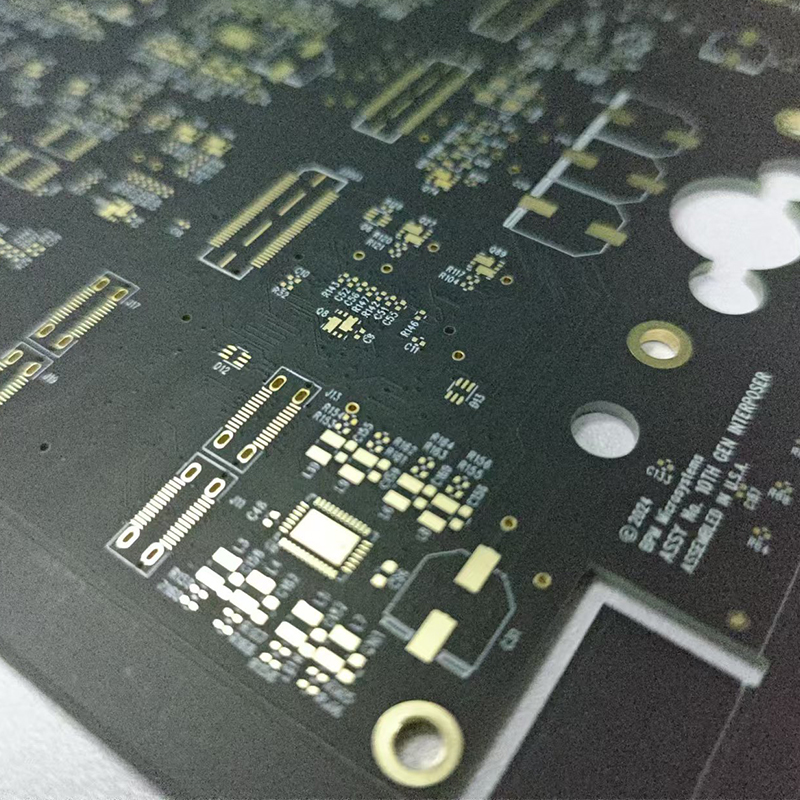 10-Layers HDI Electronic PCB with Immersion Gold