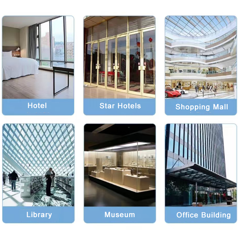 Heat Resistant PVB Film Laminated Glass