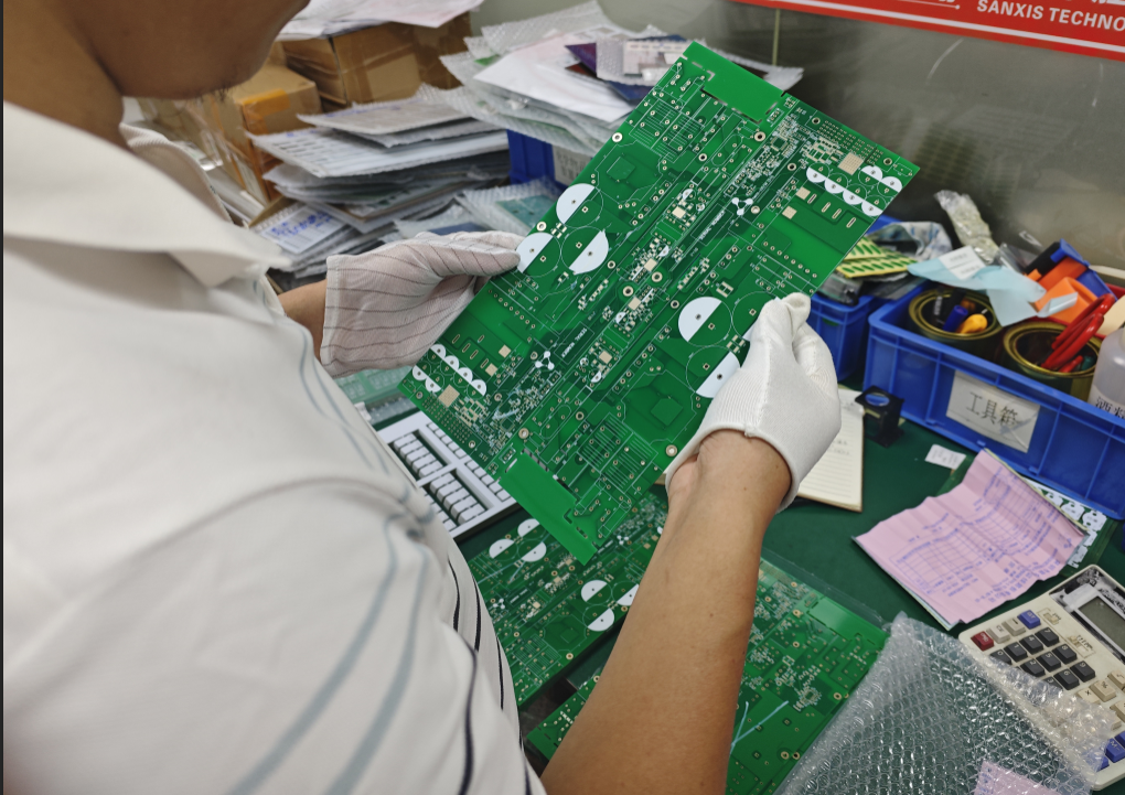 Checking The New PCB