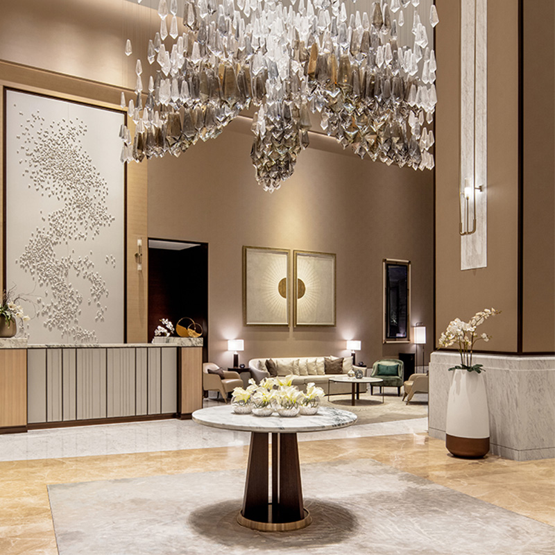 OEM/ODM Luxury Modern Solid Wood Furniture for Villa